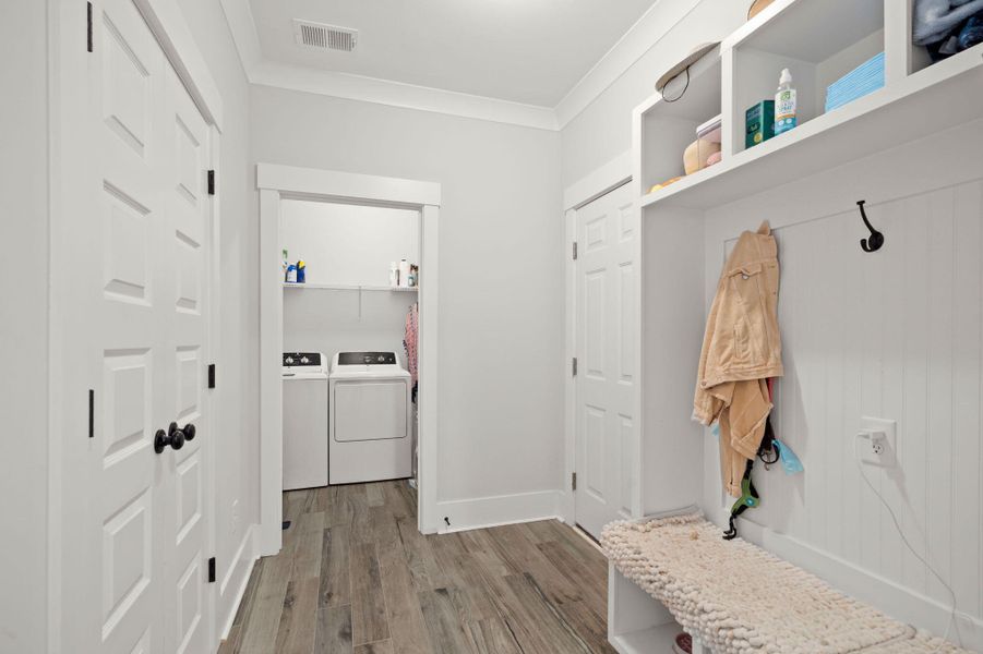 Furnished interior view inside a new home in , Huger (Image 15).