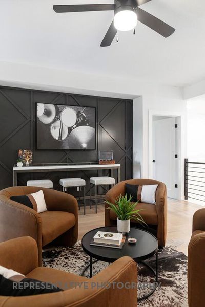 Furnished interior view inside a new home in Easton Park, Austin (Image 22).