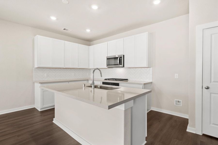 Furnished interior view inside a new home in Windrose Green, Angleton (Image 7).