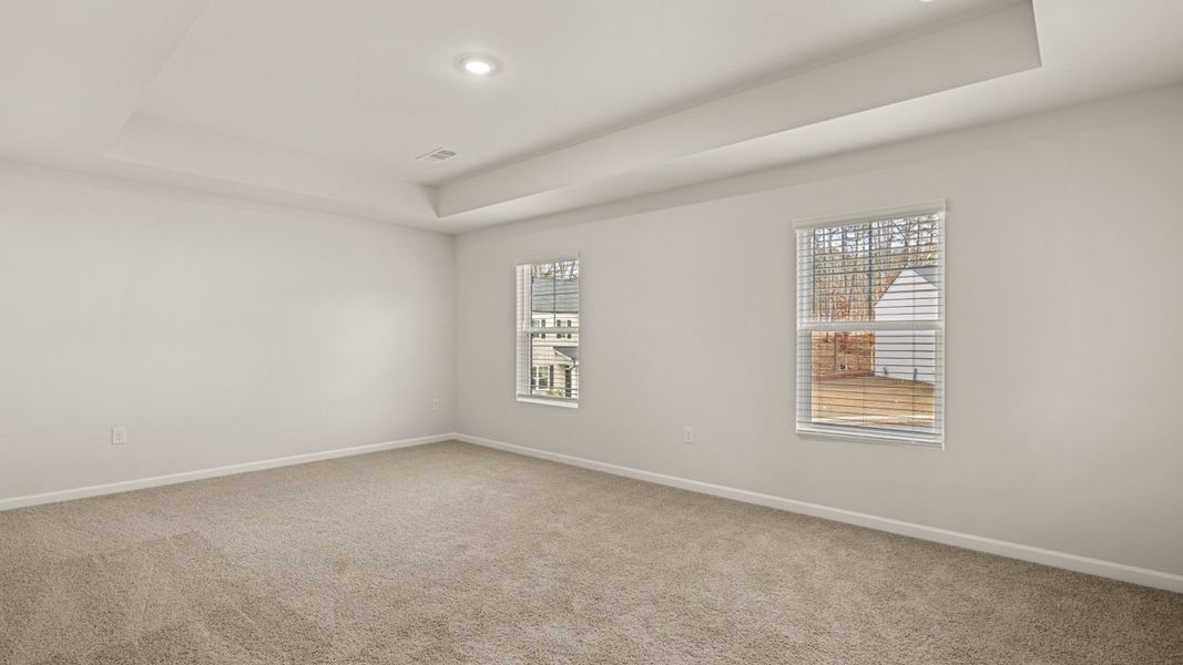 Representative unfurnished interior of a home built from the Galen by D.R. Horton in Poplar Preserve, Newnan (Image 17).