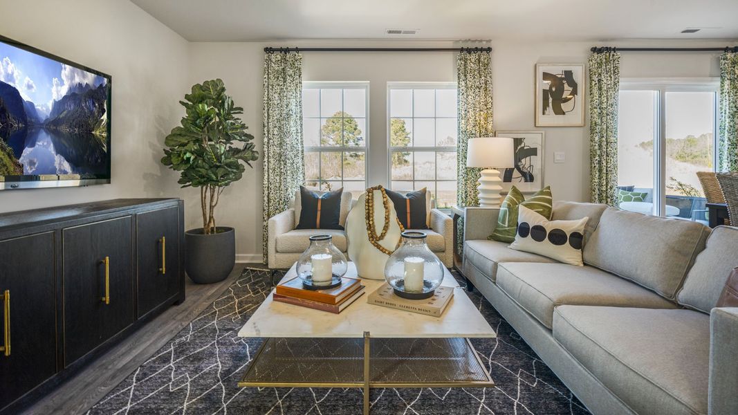 Furnished interior view inside a new home in Willow Mill, Thomasville (Image 29).
