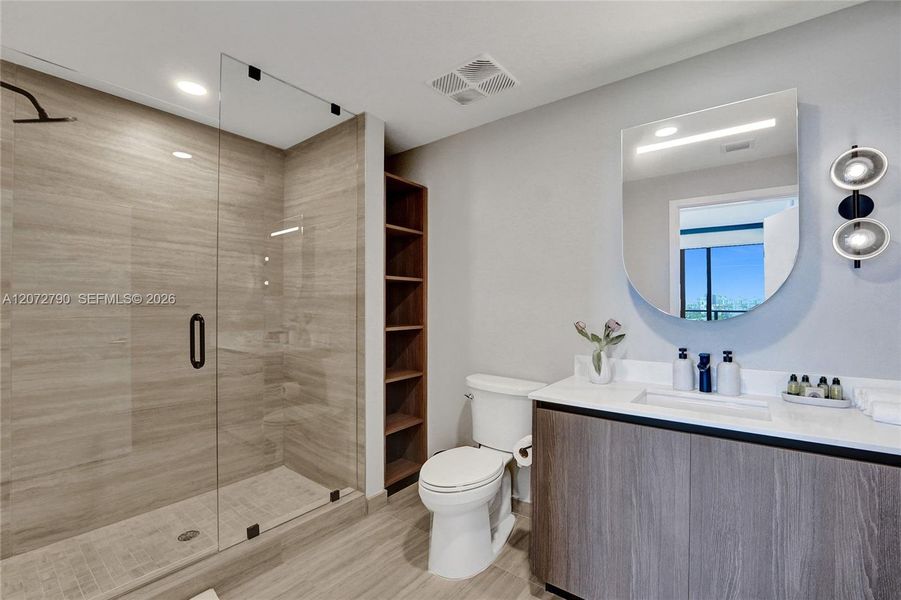 Furnished interior view inside a new home in , Miami Beach (Image 6).