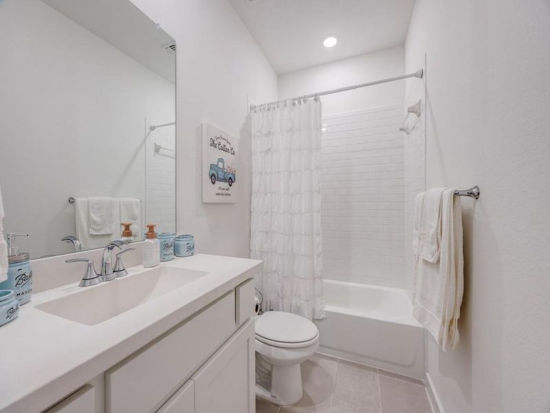 Furnished interior view inside a new home in Bel Air Village, Sherman (Image 11).