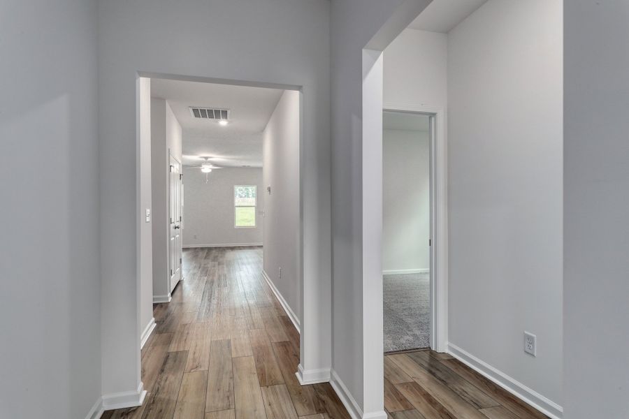 Spacious, unfurnished interior of a new home in Jordan Grove, Conway (Image 22). Spacious, unfurnished interior of a new home in Jordan Grove, Conway (Image 22).