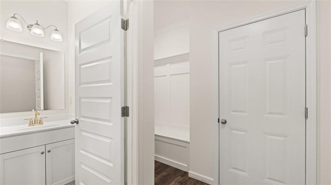 Furnished interior view inside a new home in The Gates at Pates Creek, Hampton (Image 12).