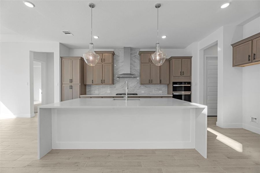 Furnished interior view inside a new home in Meridiana, Manvel (Image 7). Furnished interior view inside a new home in Meridiana, Manvel (Image 7).