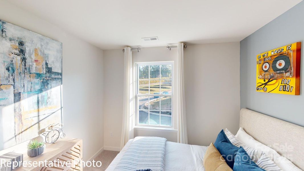 Furnished interior view inside a new home in Woodhaven at Chester, Chester (Image 18).