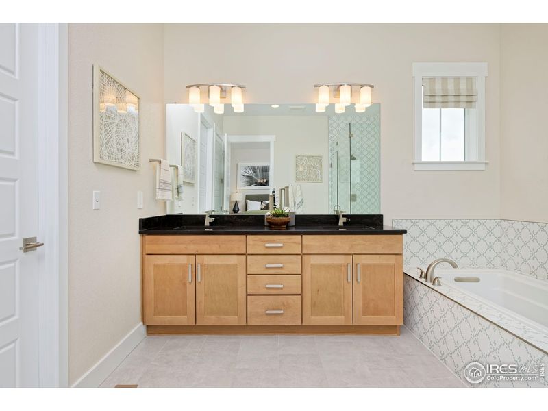 Furnished interior view inside a new home in , Fort Collins (Image 15). Furnished interior view inside a new home in , Fort Collins (Image 15).