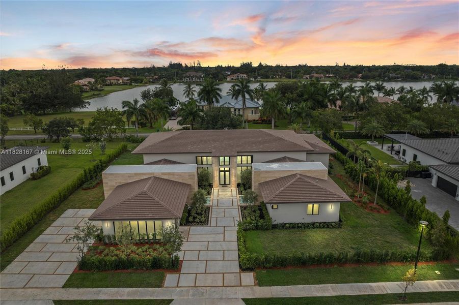 Front exterior of a new home in , Davie, FL, highlighting curb appeal (Image 1).