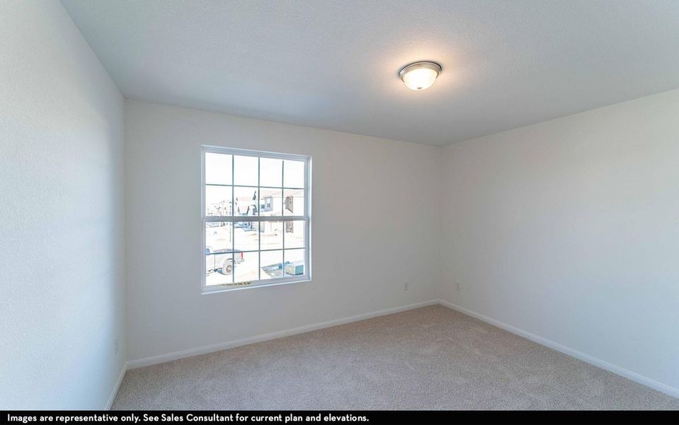 Spacious, unfurnished interior of a new home in Caney Mills, Conroe (Image 12).