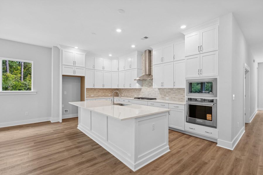 Furnished interior view inside a new home in Point Hope - Village Collection, Charleston (Image 12).
