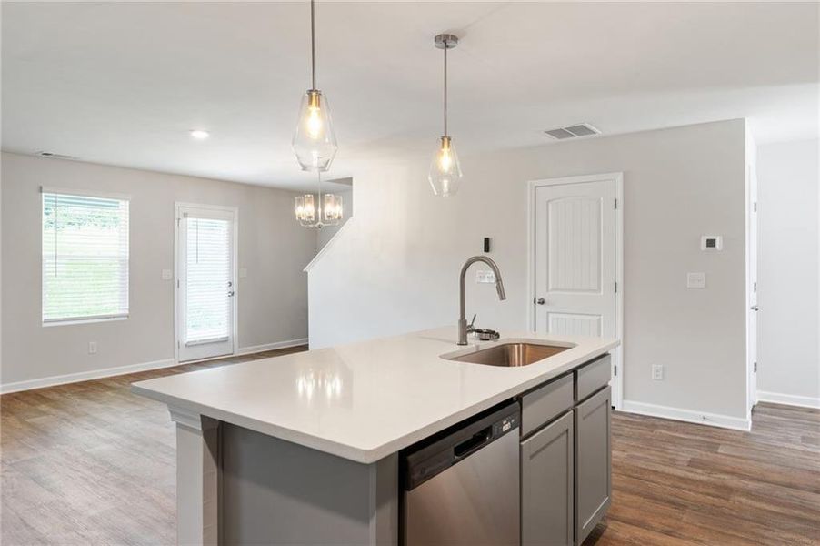 Furnished interior view inside a new home in Jones Crossing, Hogansville (Image 6).