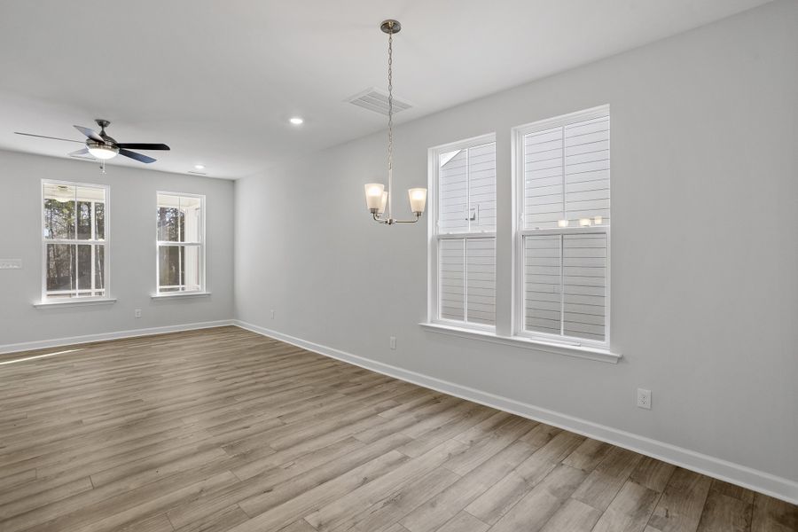 Spacious, unfurnished interior of a new home in Sweetbrier, Durham (Image 16).