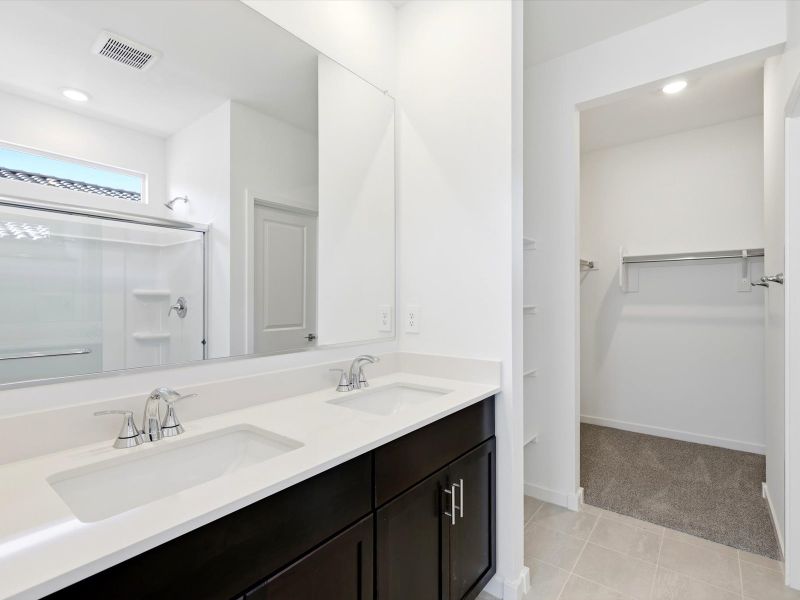 Furnished interior view inside a new home in Mountain View Estates Reserve Series, Buckeye (Image 5).