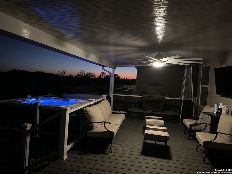 Exterior details and patio area of a home in Mission del Lago: Watermill Collection, San Antonio (Image 2). Exterior details and patio area of a home in Mission del Lago: Watermill Collection, San Antonio (Image 2).