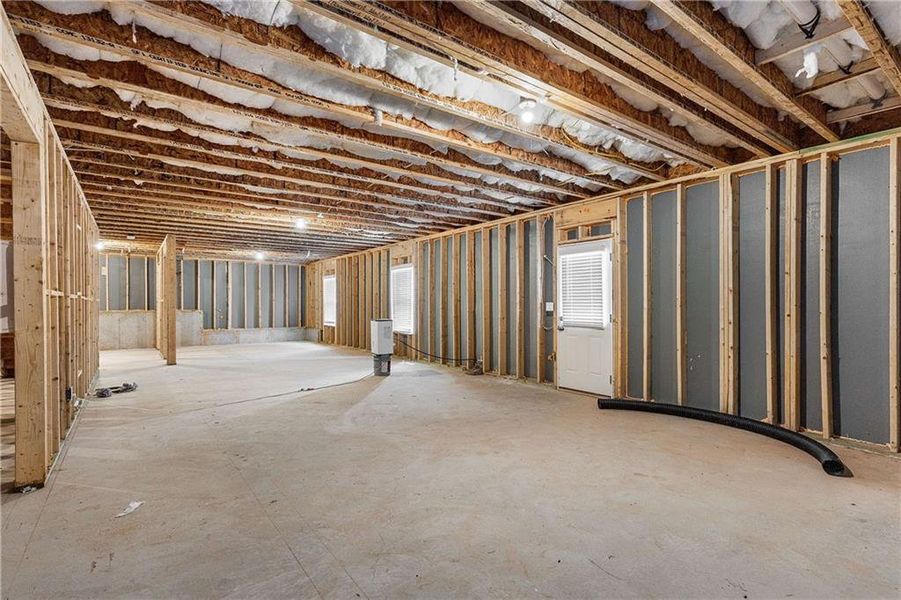 In-progress construction of a new home in Carmichael Farms, Canton, GA (Image 50).