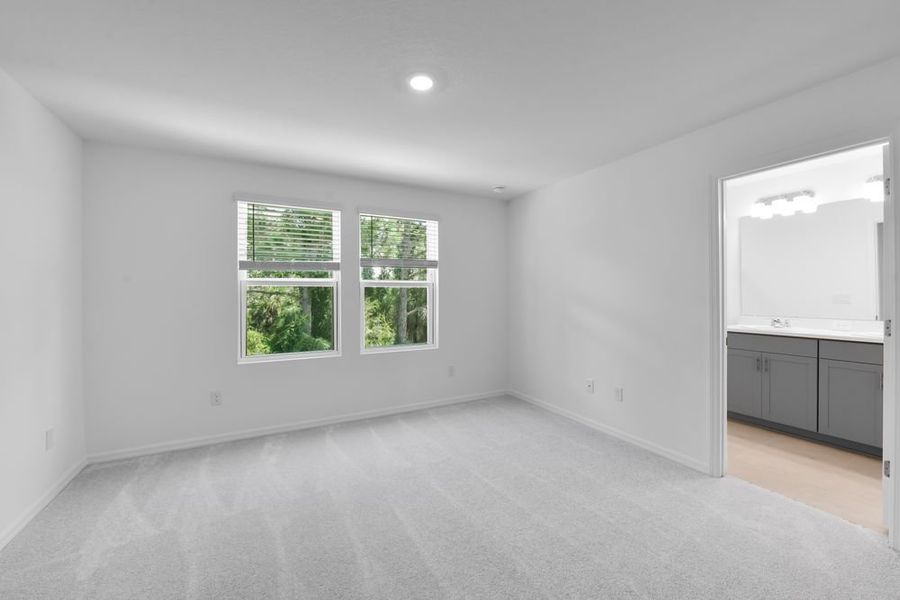 Spacious, unfurnished interior of a new home in Vinterra Townhomes, Nokomis (Image 15). Spacious, unfurnished interior of a new home in Vinterra Townhomes, Nokomis (Image 15).