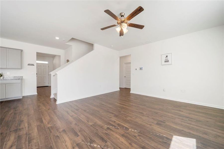 Spacious, unfurnished interior of a new home in Brooks Village, Dacula (Image 15).