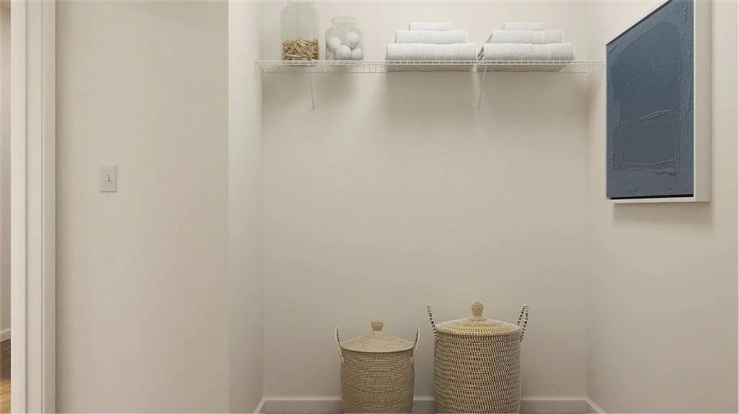 Close-up of interior finishes inside a home in Crossvine Village, LaGrange (Image 9).