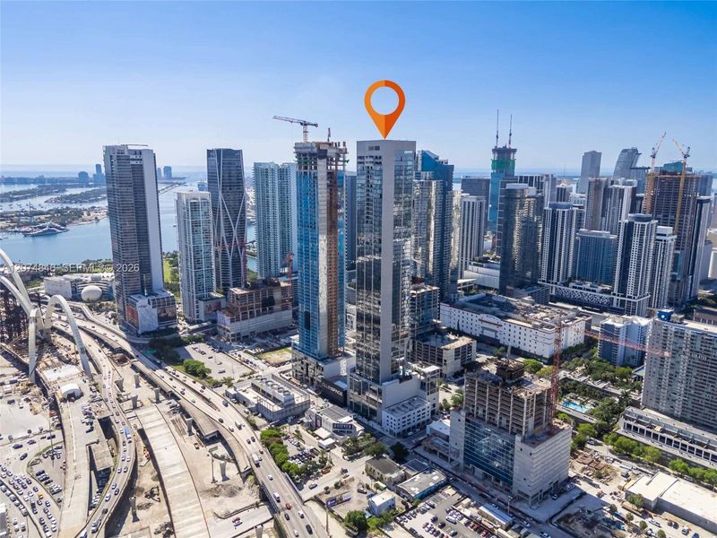 Condo located in Miami, FL showcasing its design and architecture (Image 16). Condo located in Miami, FL showcasing its design and architecture (Image 16).