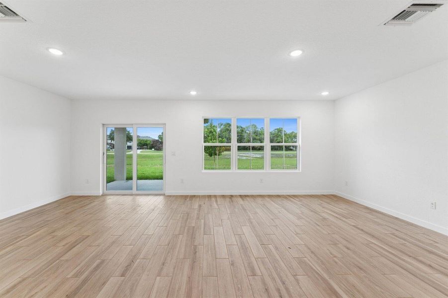 Great Room & Dining Area