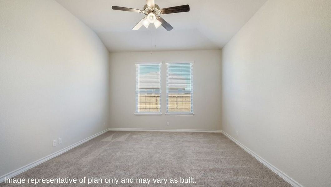 Representative unfurnished interior of a home built from the The Irvine by D.R. Horton in Veranda, San Antonio (Image 17).