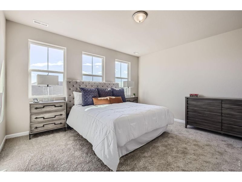 Furnished interior view inside a new home in Country Club Reserve, Fort Collins (Image 19).
