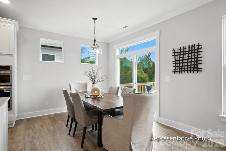 Furnished interior view inside a new home in Ashton Park, Monroe (Image 13).