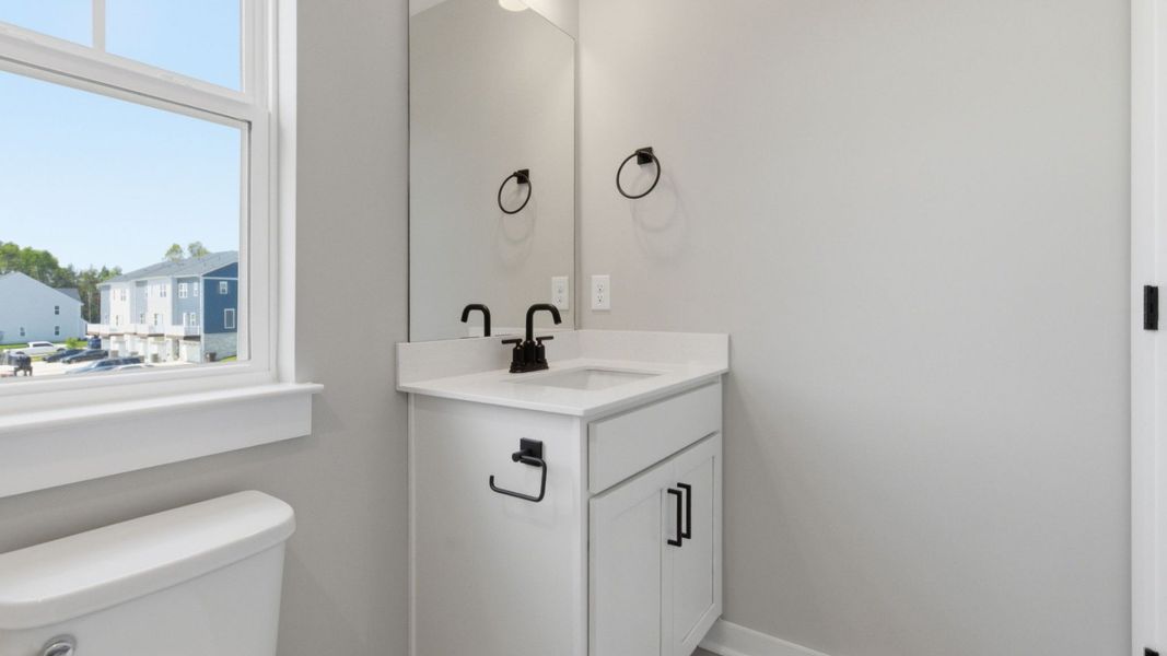 Bathroom with window