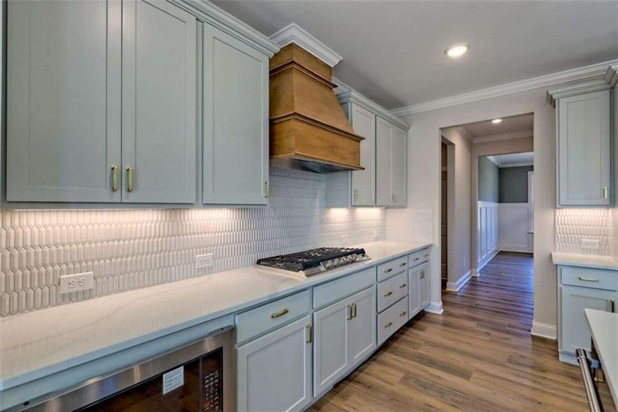 Furnished interior view inside a new home in , Clarkesville (Image 7).