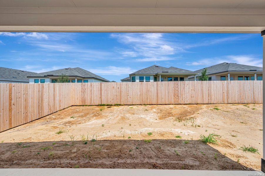 Exterior details and patio area of a home in Greenspoint Heights, Seguin (Image 3).