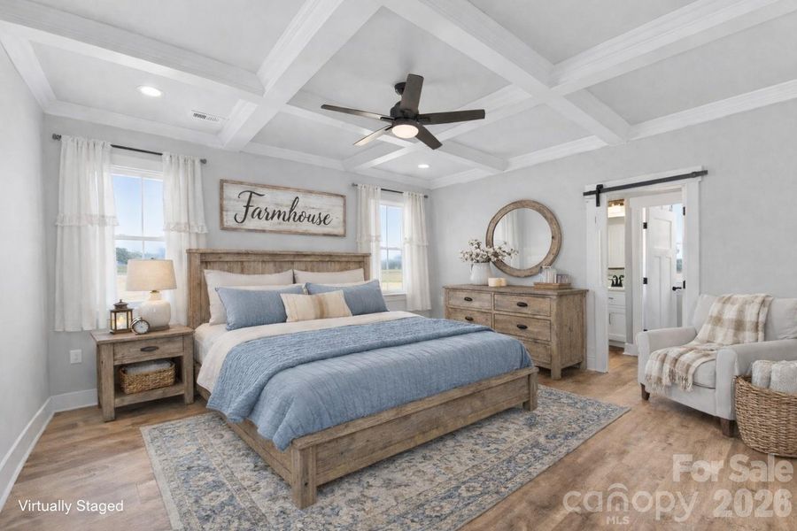 Virtually Staged - Primary Bedroom Virtually Staged - Primary Bedroom