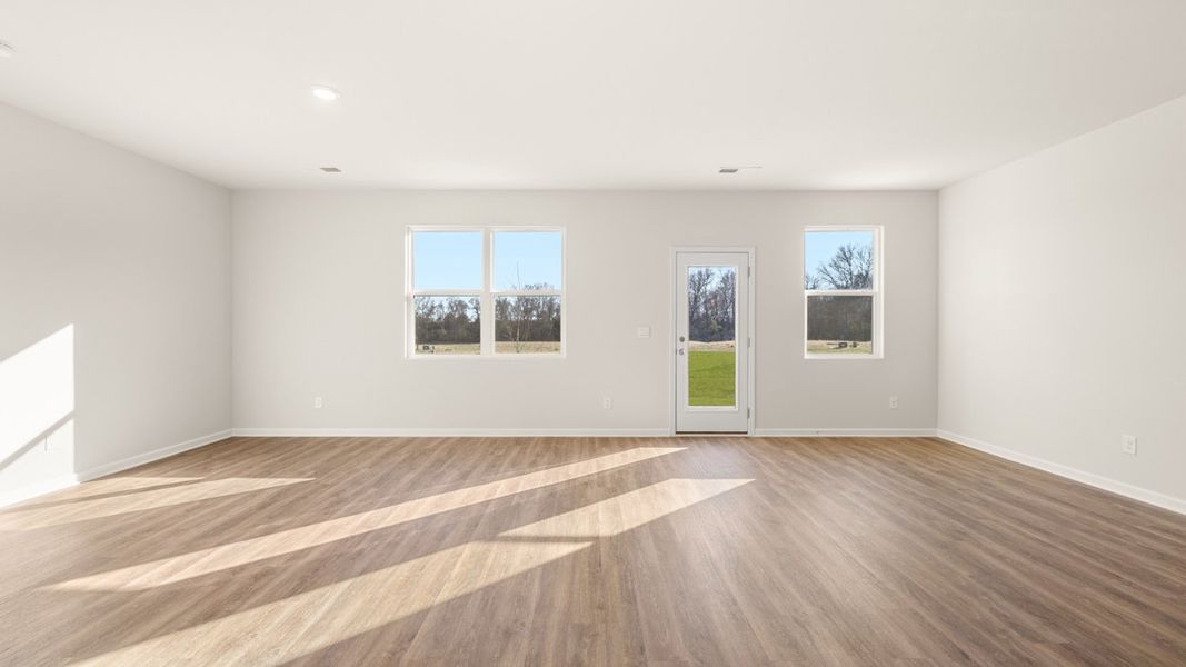 Spacious, unfurnished interior of a new home in The Preserve at Agricultural Village, Perry (Image 12).