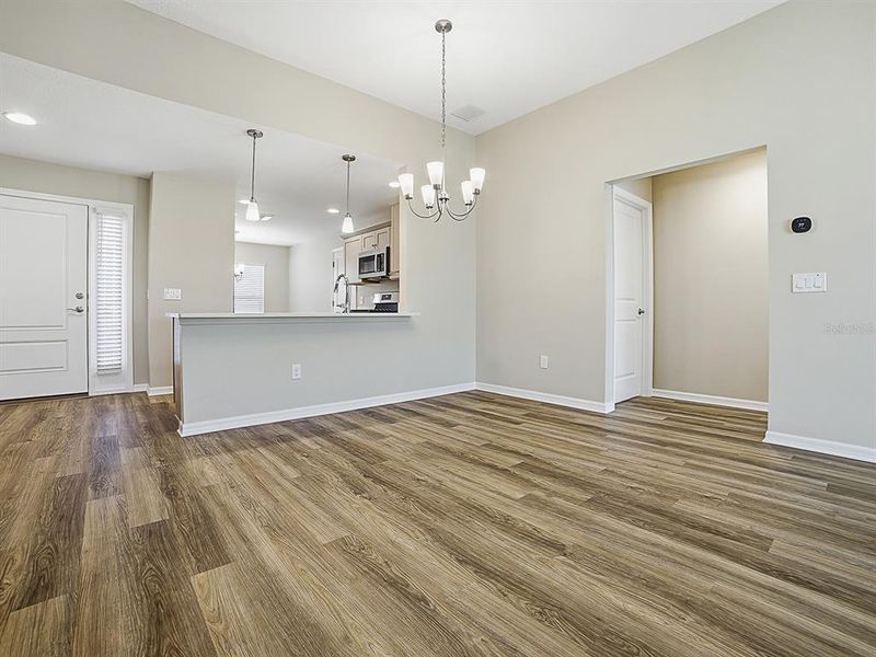 Spacious, unfurnished interior of a new home in , The Villages (Image 13). Spacious, unfurnished interior of a new home in , The Villages (Image 13).