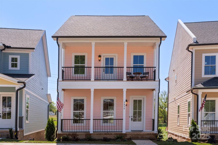 Front exterior of a new home in , Kannapolis, NC, highlighting curb appeal (Image 23).