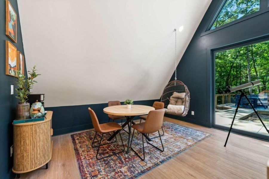 Furnished interior view inside a new home in , Blue Ridge (Image 9).