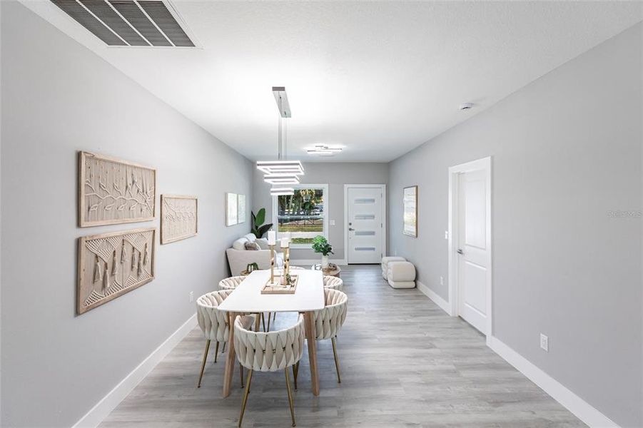 Furnished interior view inside a new home in , Punta Gorda (Image 4).