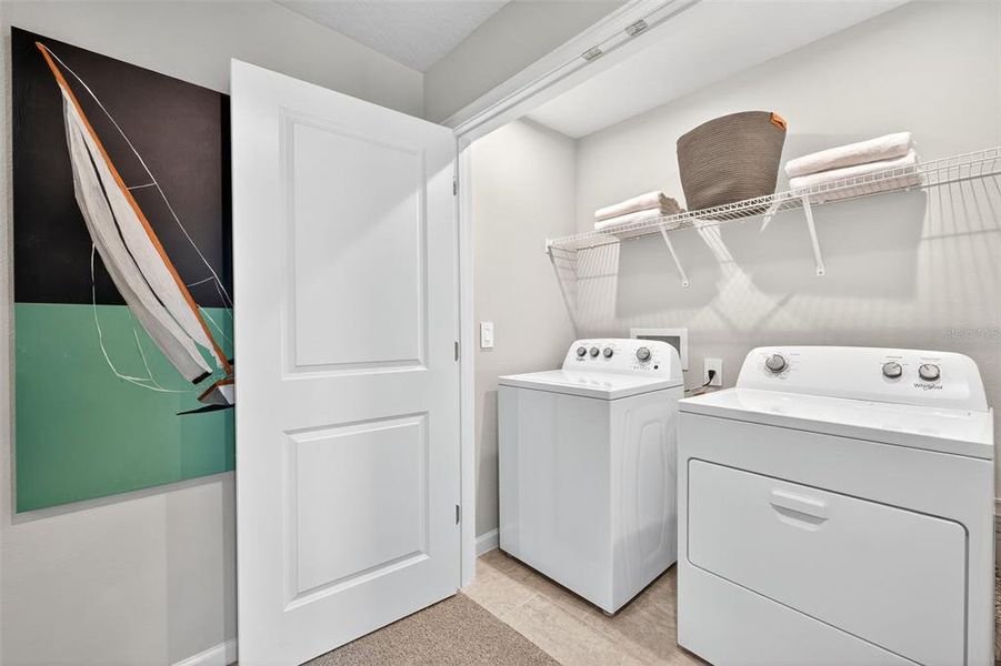 Furnished interior view inside a new home in Crosswind Ranch, Parrish (Image 17).