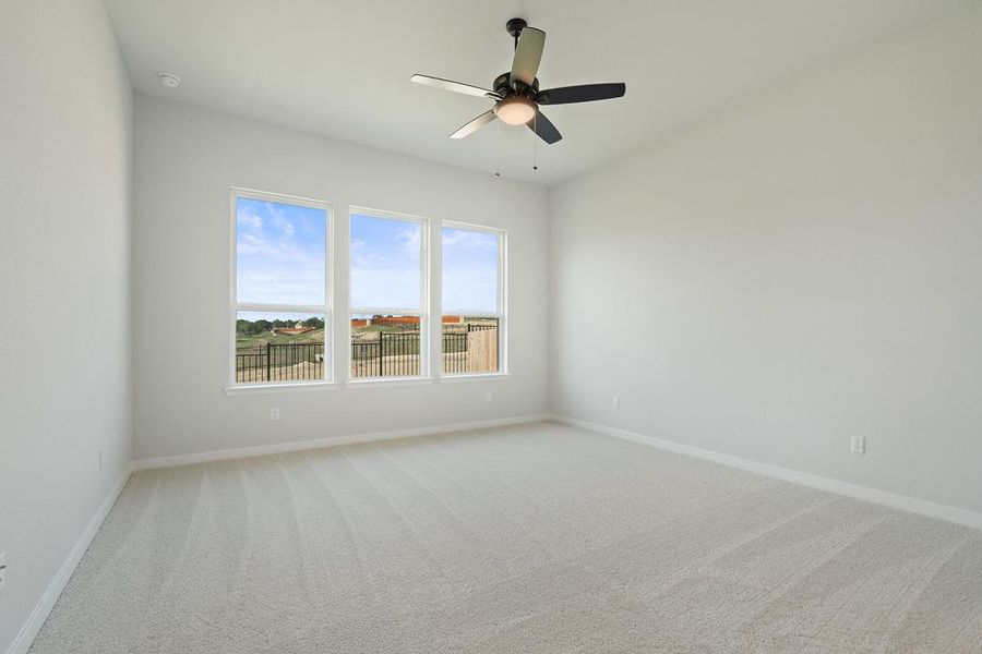Spacious, unfurnished interior of a new home in Park Collection at Lariat, Liberty Hill (Image 35). Spacious, unfurnished interior of a new home in Park Collection at Lariat, Liberty Hill (Image 35).