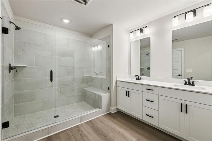Furnished interior view inside a new home in , Lawrenceville (Image 17).
