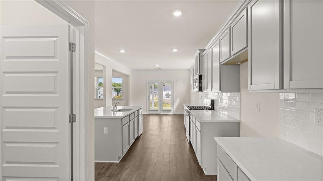 Furnished interior view inside a new home in , Loganville (Image 5).