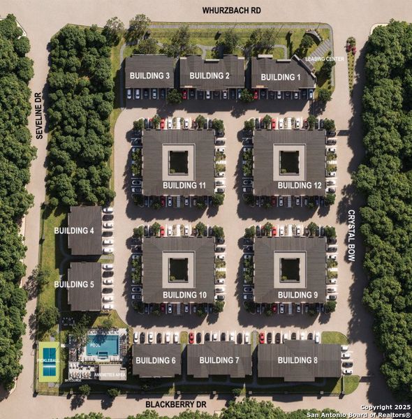 2D floor plan layout of this home in , San Antonio, TX (Image 3).