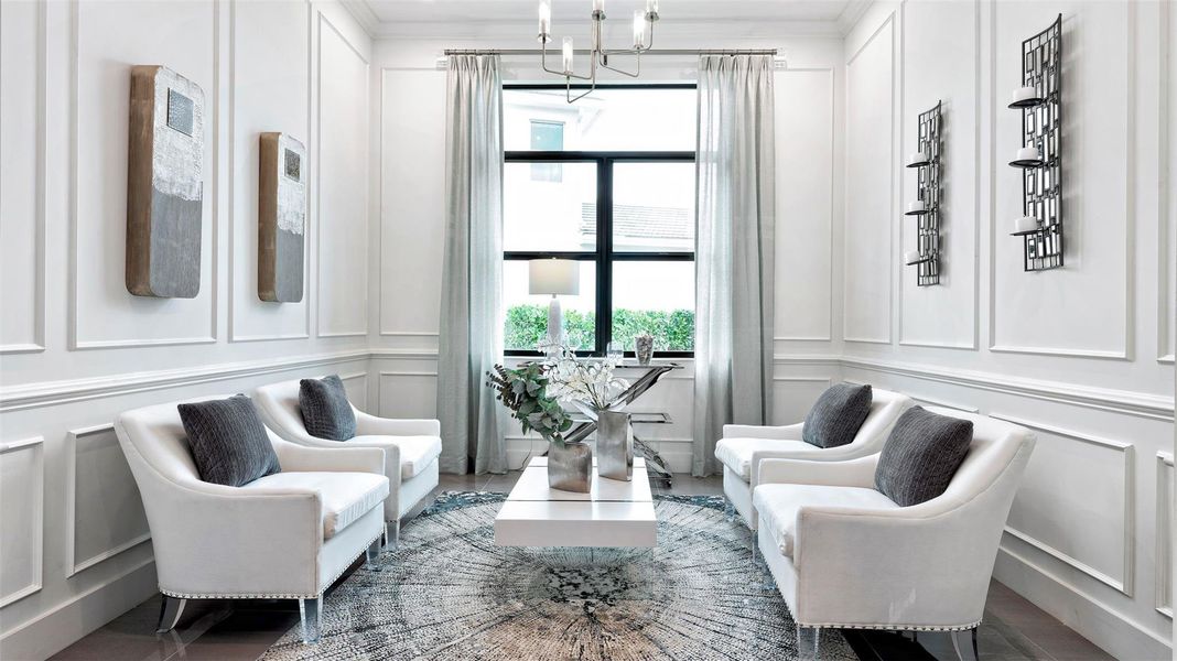 Furnished interior view inside a new home in , Stuart (Image 4). Furnished interior view inside a new home in , Stuart (Image 4).