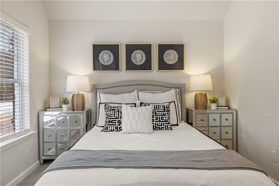 Furnished interior view inside a new home in Broadlands, Atlanta (Image 24). Furnished interior view inside a new home in Broadlands, Atlanta (Image 24).