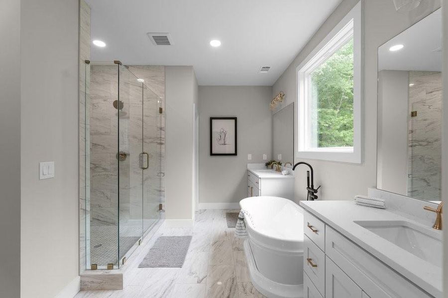Furnished interior view inside a new home in , Lilburn (Image 13).