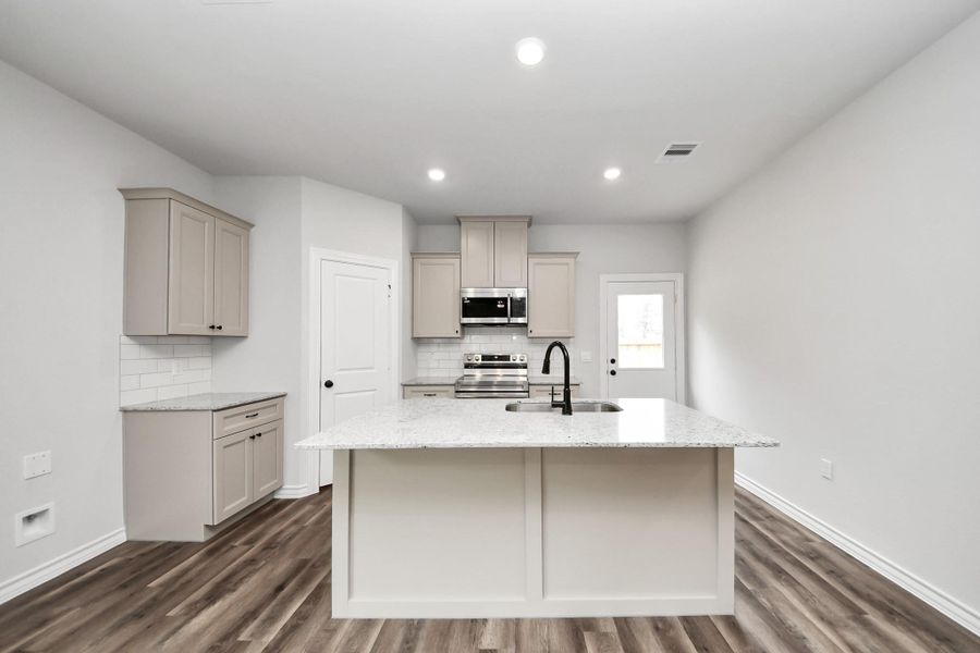 Furnished interior view inside a new home in The Enclave at Spring Branch, Montgomery (Image 12).
