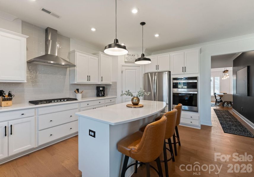 Furnished interior view inside a new home in , Charlotte (Image 43).