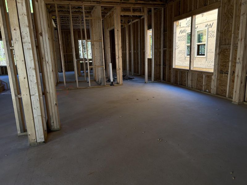 In-progress construction of a new home in Tea Farm: Presidents Series, Ravenel, SC (Image 64).