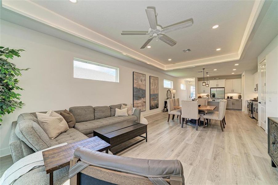 Furnished interior view inside a new home in , Sarasota (Image 27).