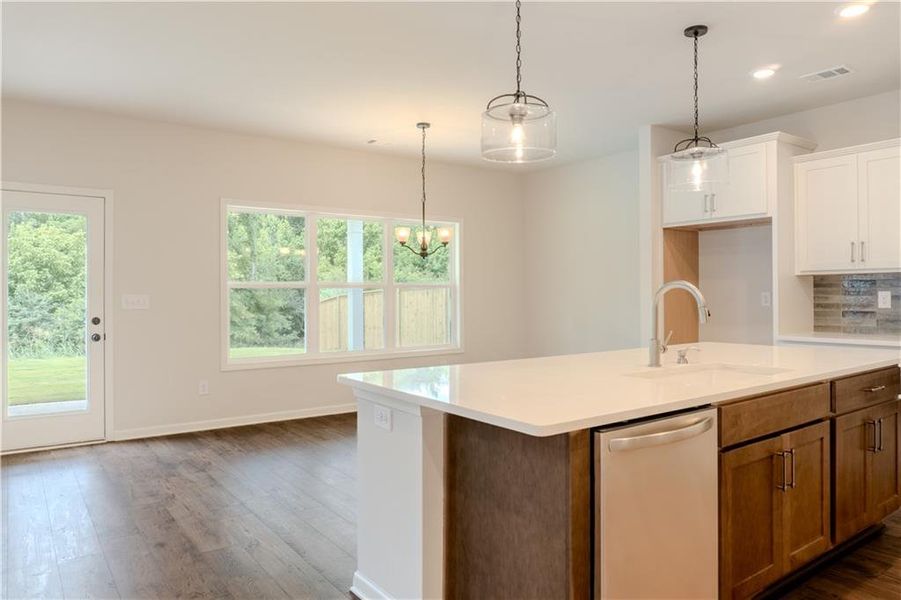 Furnished interior view inside a new home in Harmony Farms, Eatonton (Image 7).